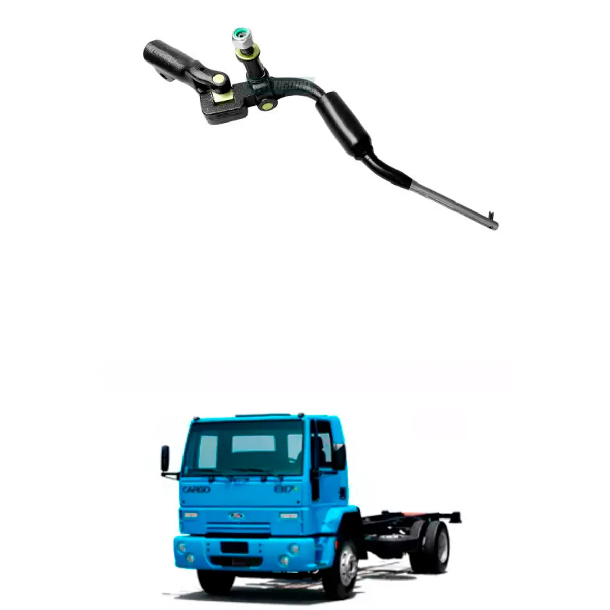 ALAVANCA CAMBIO FORD CARGO 1317E 1517E 1717E 2005 A 2011 815E MOTOR CUMMINS ISB 