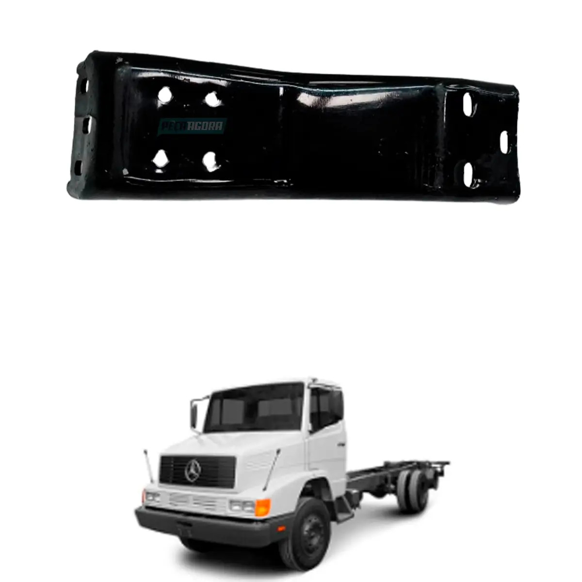 SUPORTE PARACHOQUE MB 1618 HPN LS 1630 LK 2325 LK 2635 (3845257239-F183-FC050842