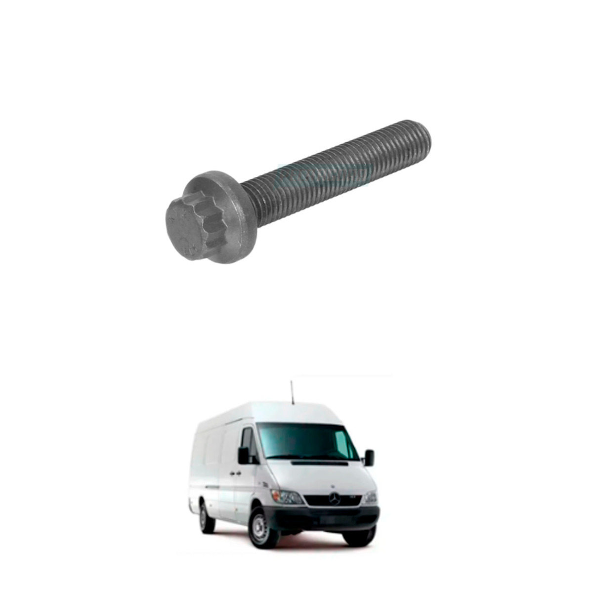 PARAFUSO MANCAL VIRABREQUIM M11X1 5X62MM MOTOR OM611 MB SPRINTER 313 VAN SPRINTE