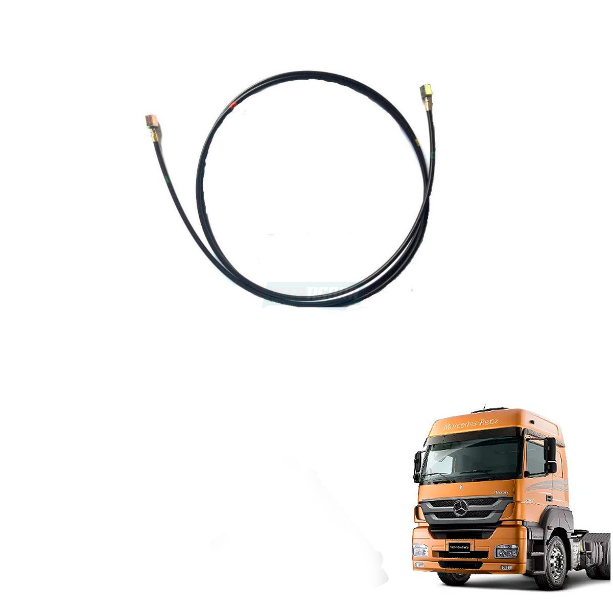 MANGUEIRA ALTA PRESSAO BOMBA HIDRAULICA BASCULANTE MB AXOR 2036 2041 2536 2541 2