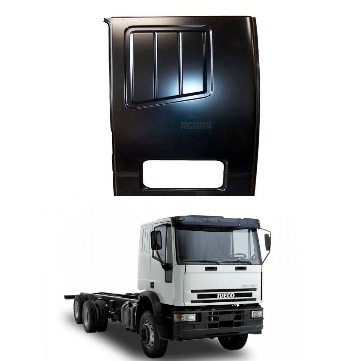 PAINEL LATERAL ESQUERDO IVECO EUROCARGO EUROTECH TRAKKER (8142305)