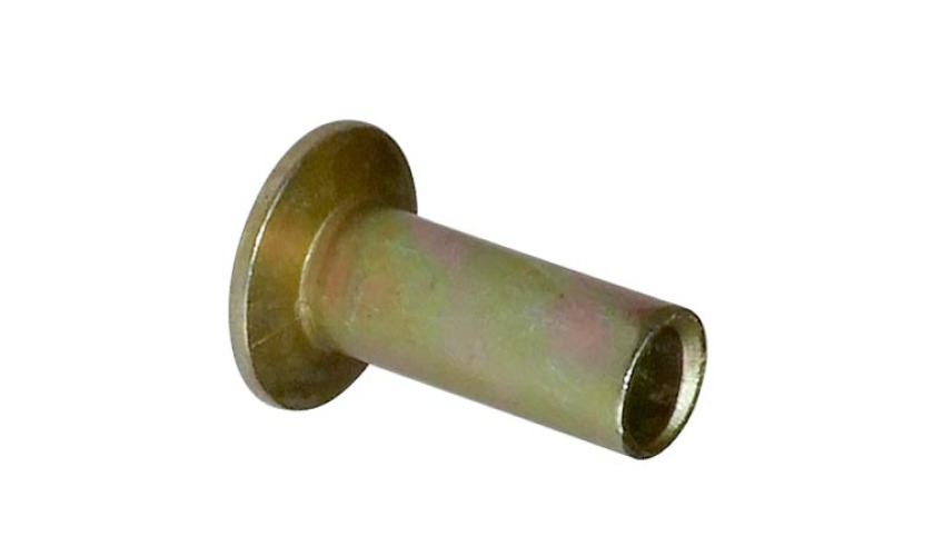 100 REBITE LONA DE FREIO 10X10 FERRO TUBULAR BICROMATIZADO (1010TBFB.)