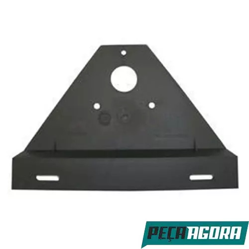 SUPORTE DA PLACA TRASEIRA PLASTICO FORD CARGO VW VOLKSWAGEN (T12945411F)