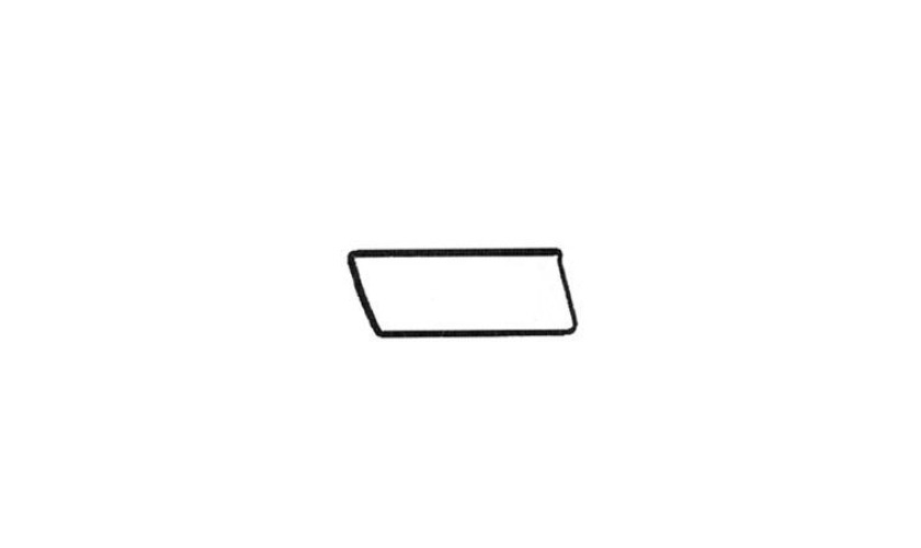 BORRACHA P/BRISA MB CABINE ALTA (3226710820|)