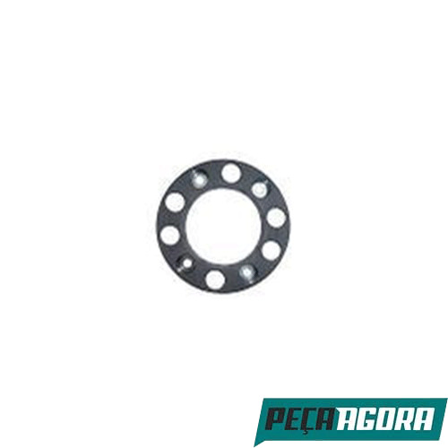 CALOTA DA RODA DIANTEIRA 10 FUROS VW MB FORD TODOS 10 FUROS (2RH601151)