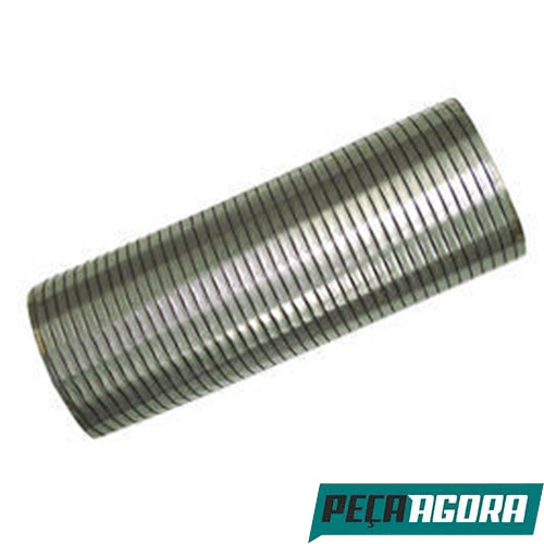 TUBO FLEXIVEL ESCAPE   MB O400 INOX 127X330MM (6644907065)