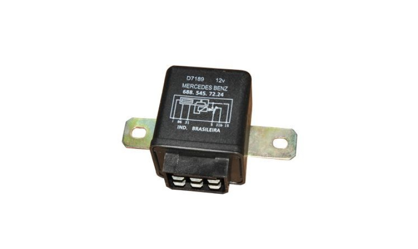 RELE TEMPORIZADOR LIMPADOR PARABRISA COM ESGUICHO 12V MB 710 (6885457224,)