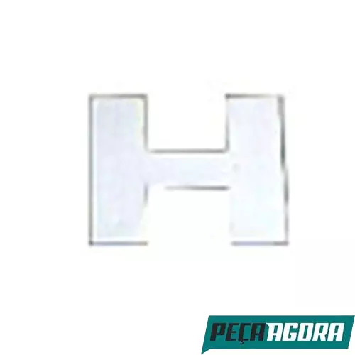 EMBLEMA LETRA H PARA SCANIA (306495)