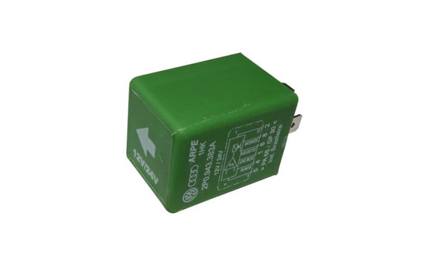 RELE INDICADOR NIVEL AGUA FILTRO COMBUSTIVEL 6 TERMINAIS 12V 24V VW DELIVERY 514