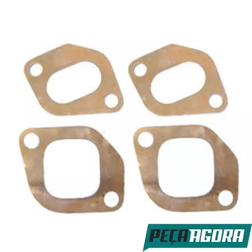 JOGO JUNTAS COLETOR ESCAPE COBRE AMIANTO PARA SCANIA 110 111 115 (277273X)