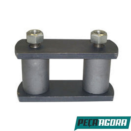 ALGEMA DIANTEIRA COM BUCHA MERCEDES BENZ MB L 608 708 (3193200662)