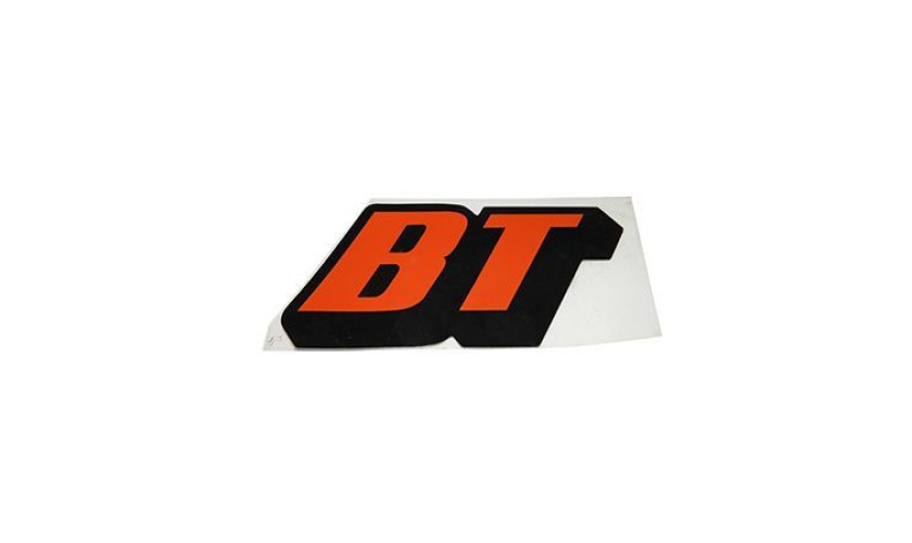 EMBLEMA COLANTE FRONTAL BT LARANJA  VW TODOS COM BT (2RL853687F)