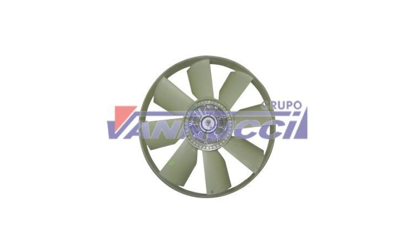 CONJUNTO HELICE E VISCOSA MBB OF1721 BLUETEC EURO V ATEGO 1418 1718 1723 1725 (9