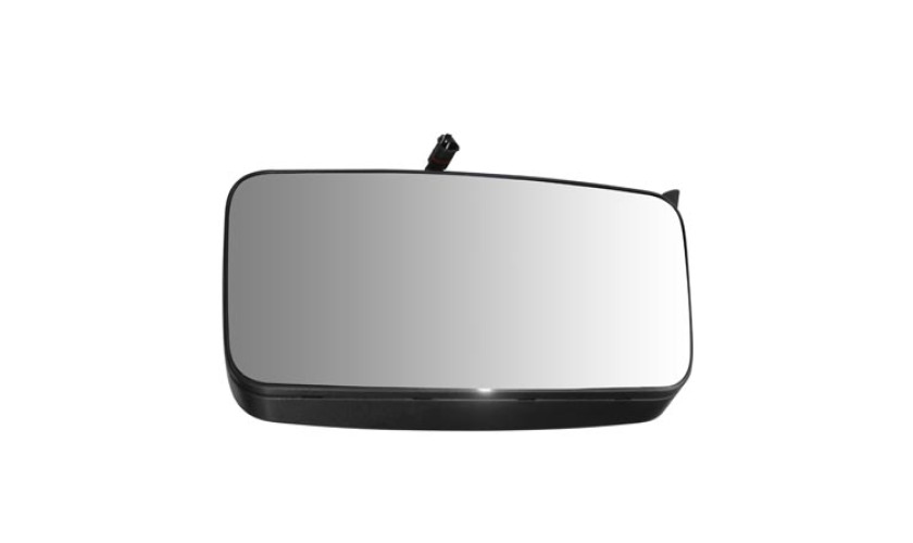 CABECA ESPELHO RETROVISOR ELETRICO LD DIREITO MB AXOR TODOS VIDRO COM SUPORTE E 