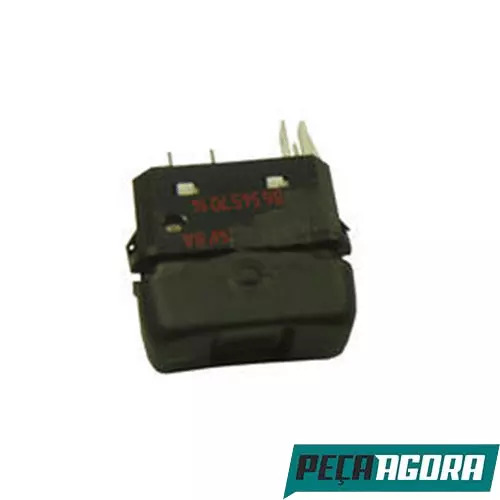 INTERRUPTOR 24V VOLTS 8AMPERES PRETO MERCEDES BENZ MB HPN1935 (3865457014)