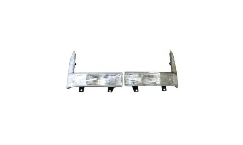 PAR LANTERNA DIANTEIRA CRISTAL FORD F250 F350 F4000 LD LE DIREITA ESQUERDA (3C35