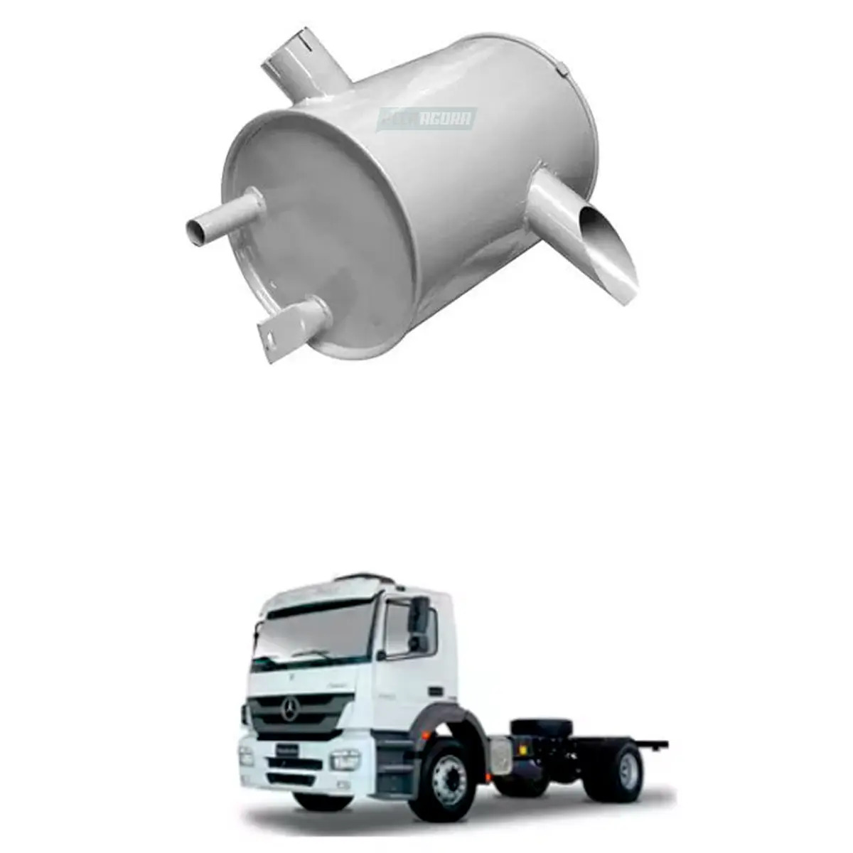 SILENCIOSO MB AXOR 1933C 2533 2625 2825 2826 2831 EURO 3 (9404900101-9404900501 