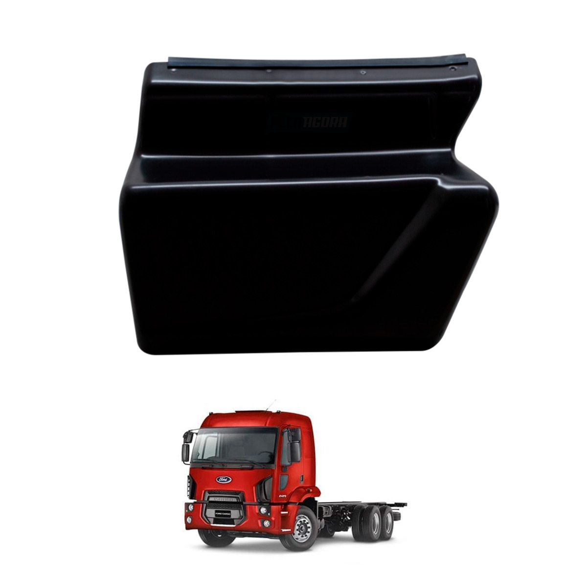 TAPA ESTRIBO ESQUERDO DEGRAU SUPERIOR FORD CARGO 2429 (30637)