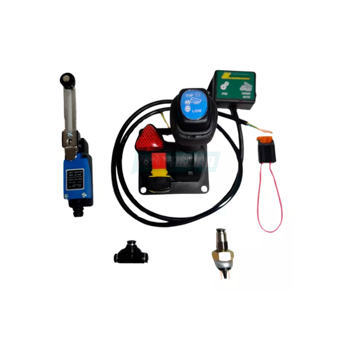 KIT SEGURANCA CACAMBA BASCULANTE SIRENE LED JOYSTICK CONTRAN (859-2021)