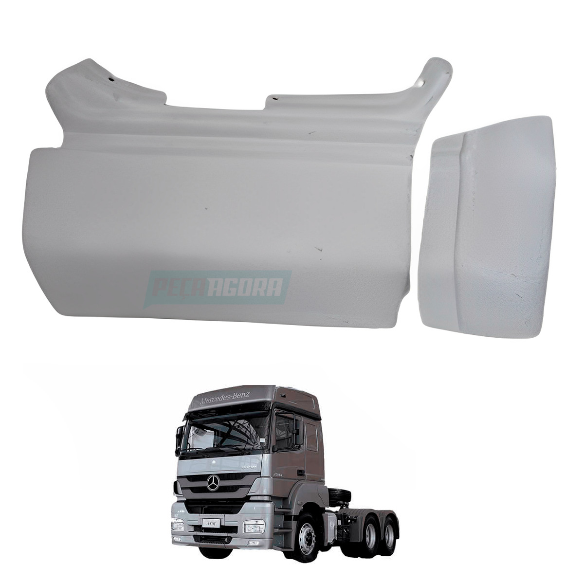 TAPA ESTRIBO PEGA CHINELO DIREITO MB AXOR - FIBRA (AS4213BR)