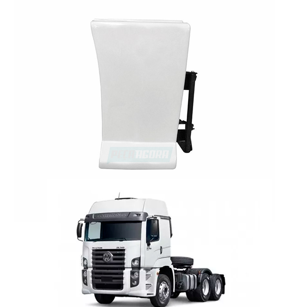 TAMPA ESTRIBO ANTIFURTO DIR VW CONSTELLATION 24250E 17250 3 DEGRAUS COMPLETO COM