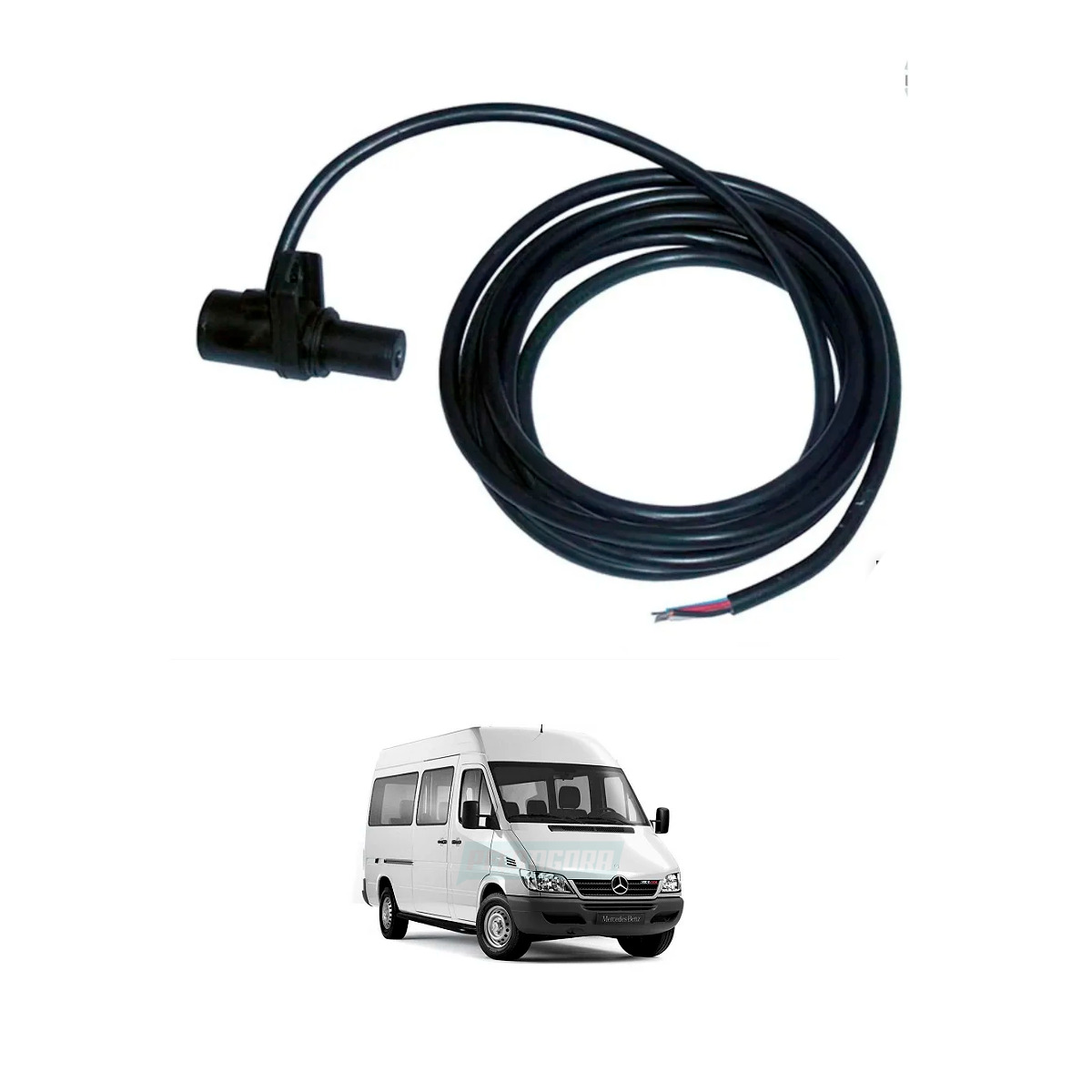 SENSOR VELOCIDADE 4 SAIDAS CABO 1010MM SEM SQT MB SPRINTER 312  (6905427117,)