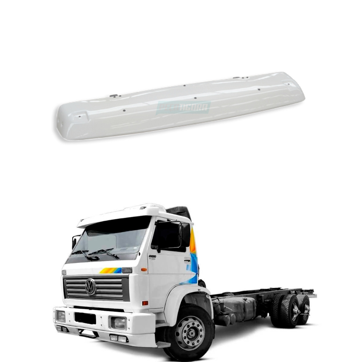 TAPA SOL VW WORKER DELIVERY TITAN SEM SUPORTE - ABS (2R0861225.E)