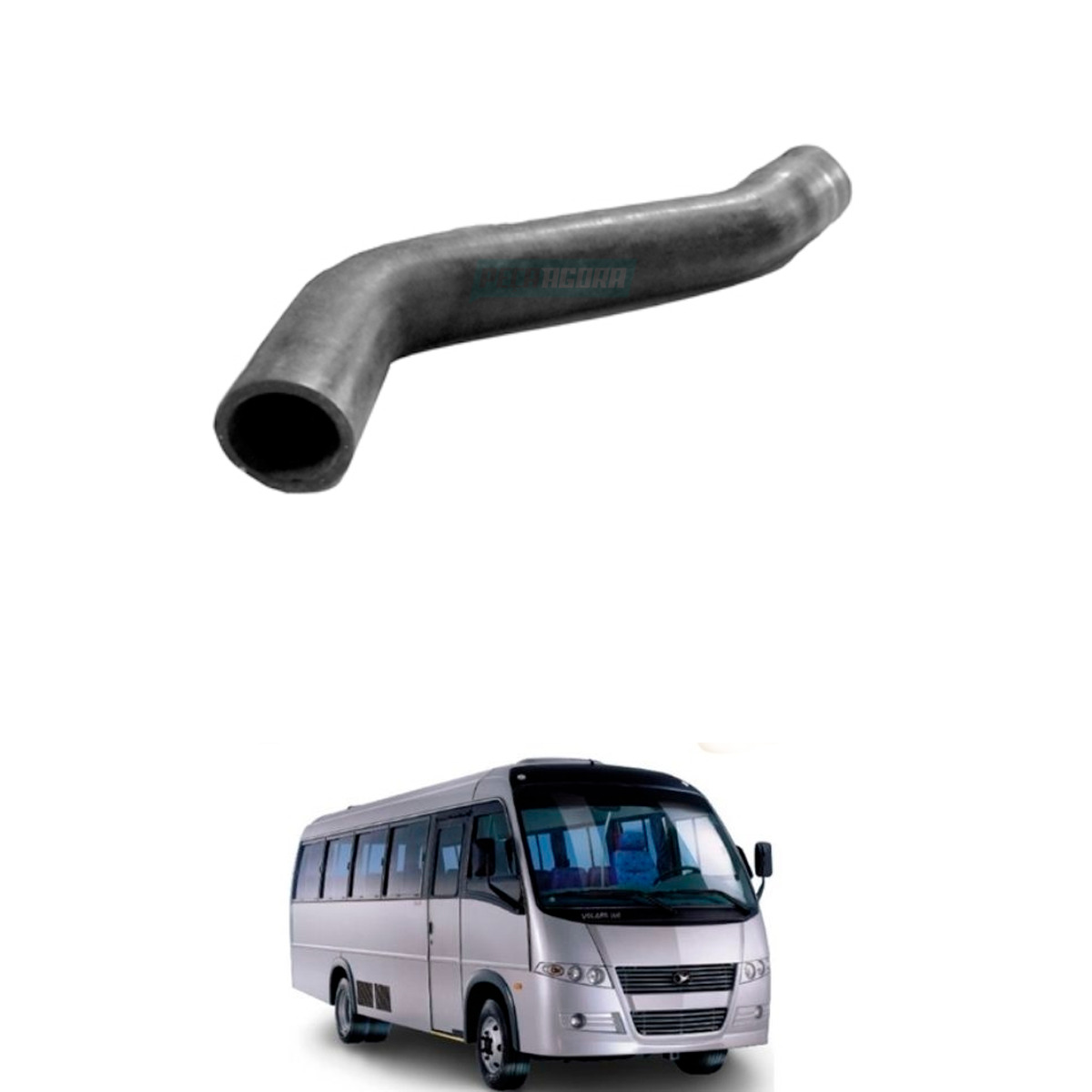 MANGUEIRA CONEXAO MOTOR ​VOLARE MICRO ONIBUS V8L 4X4 W8 W9​  (6013101229000.