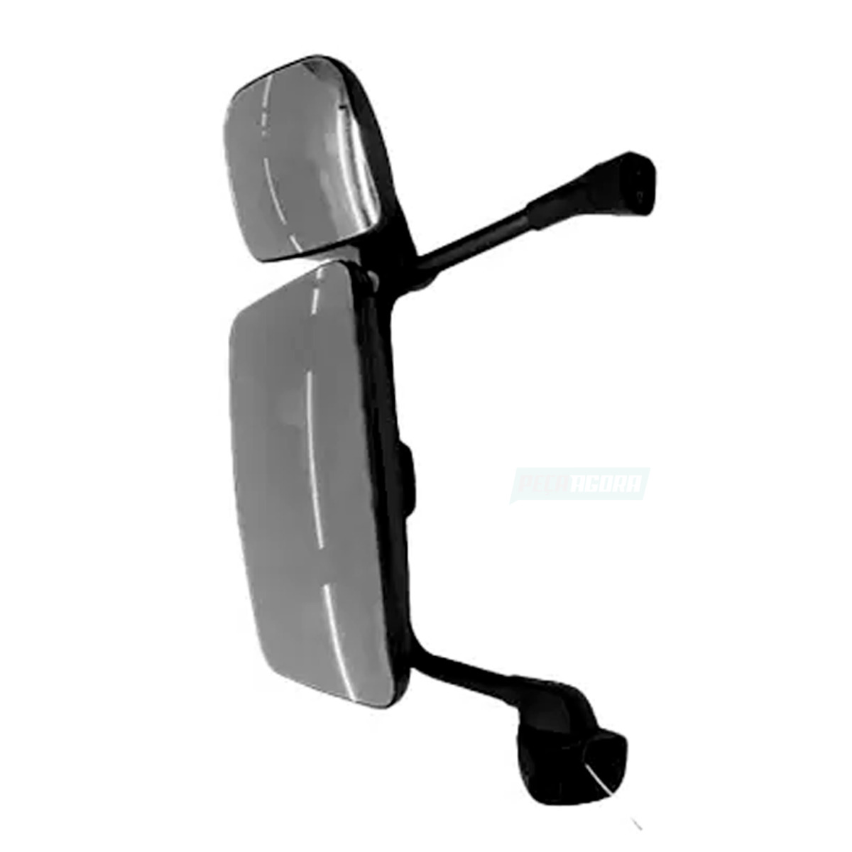 ESPELHO RETROVISOR MANUAL ESQUERDO SCANIA SERIE 4 5 PGR SEM DESEMBACADOR COMPLET