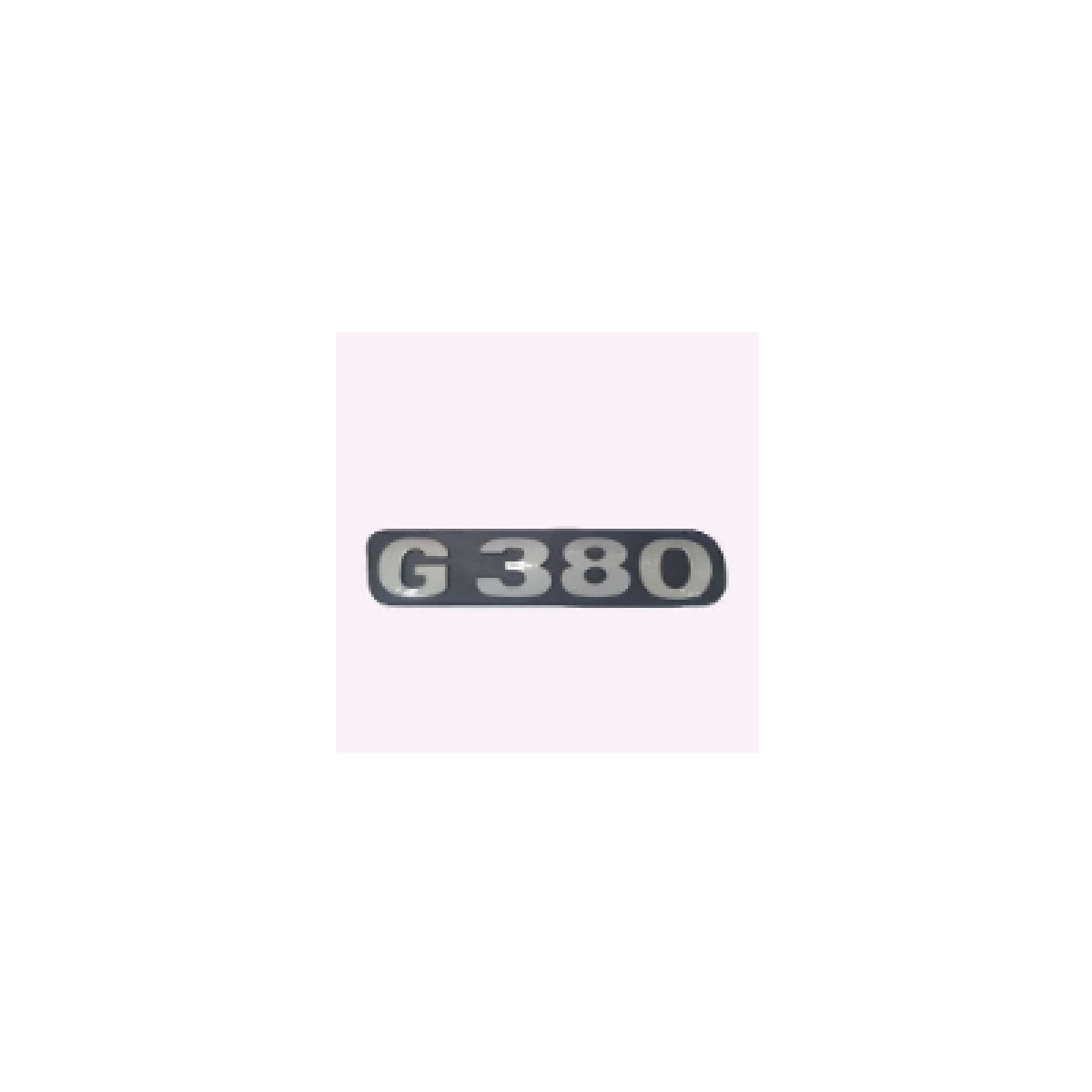 EMBLEMA PLASTICO GRADE COMPATIVEL MODERNO 2010 "G380" CROMAD (465251)