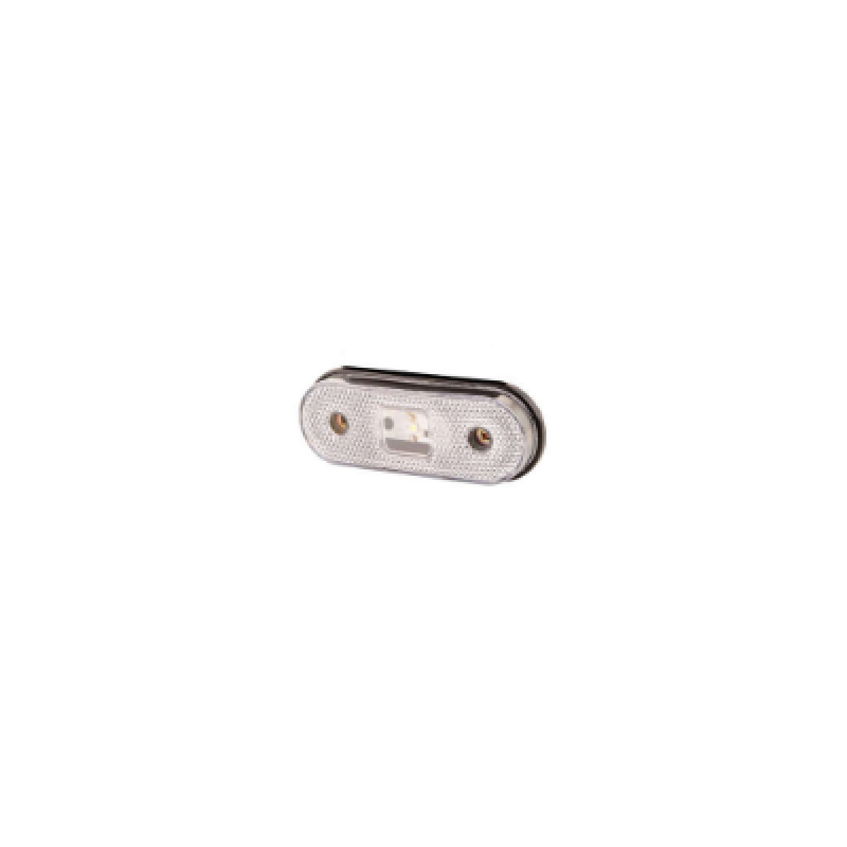 LANTERNA LATERAL FACCHINI OVAL COM LED SEM SUPORTE BIVOLT CR IVA (444010])