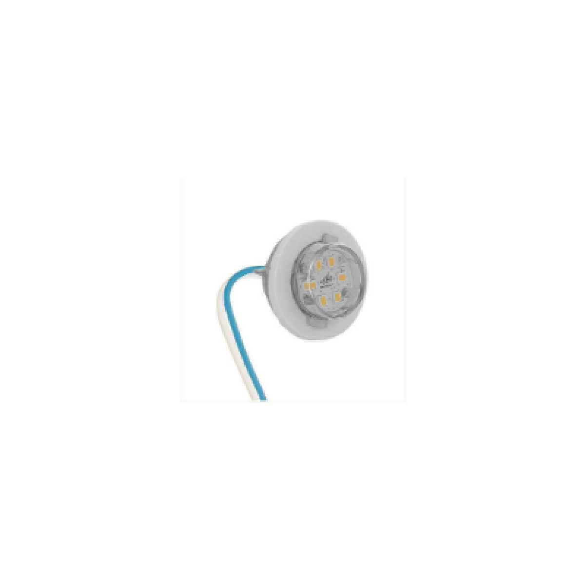 LANTERNA POSICAO BAU DOT LIGHT AM - 12V LED EM POLICARBONATO CRISTAL PRADOLUX (4
