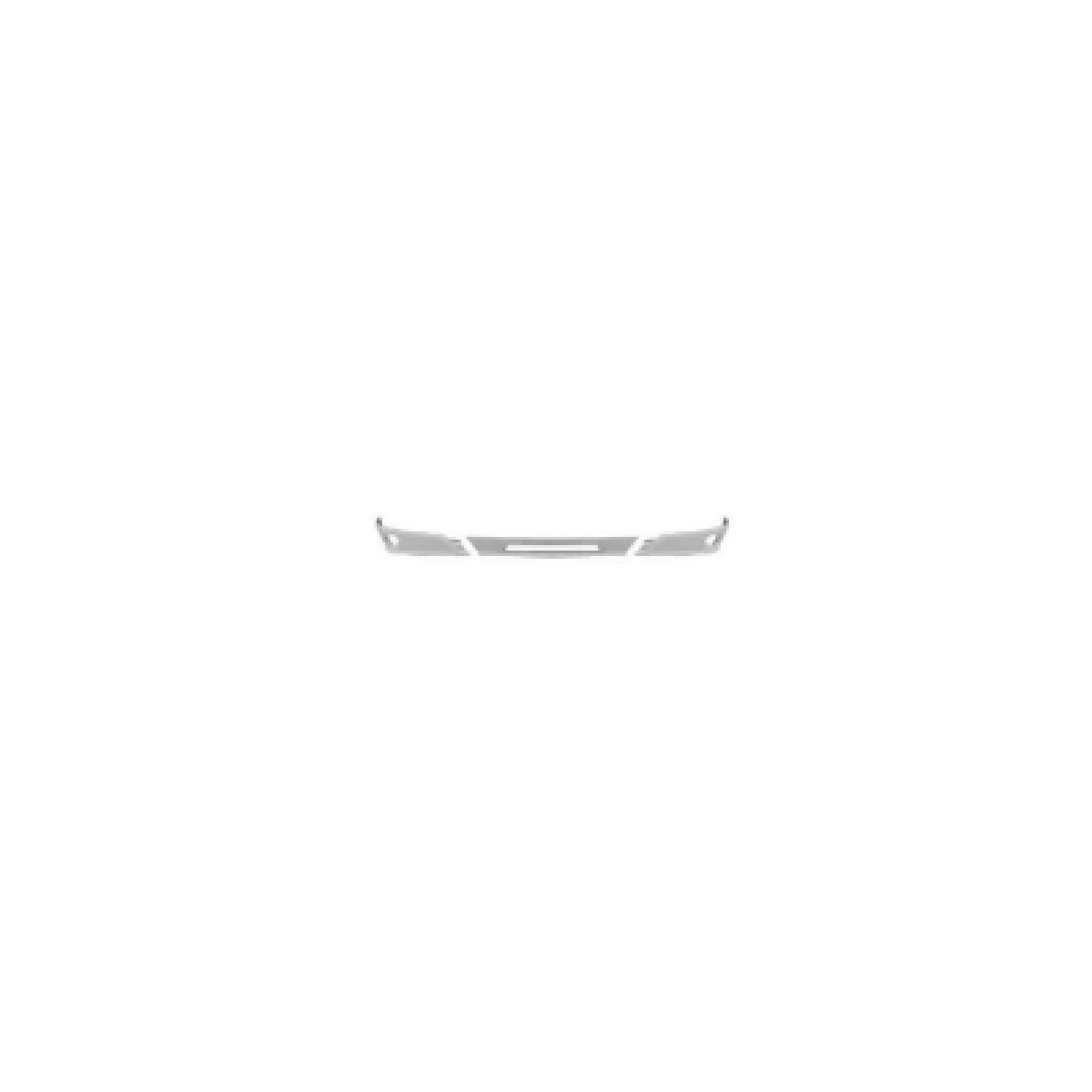 SPOILER MERCEDES-BENZ ATEGO 2013 MODELO ORIGINAL (3 PARTES) (14 CM) PLASTICO BRA