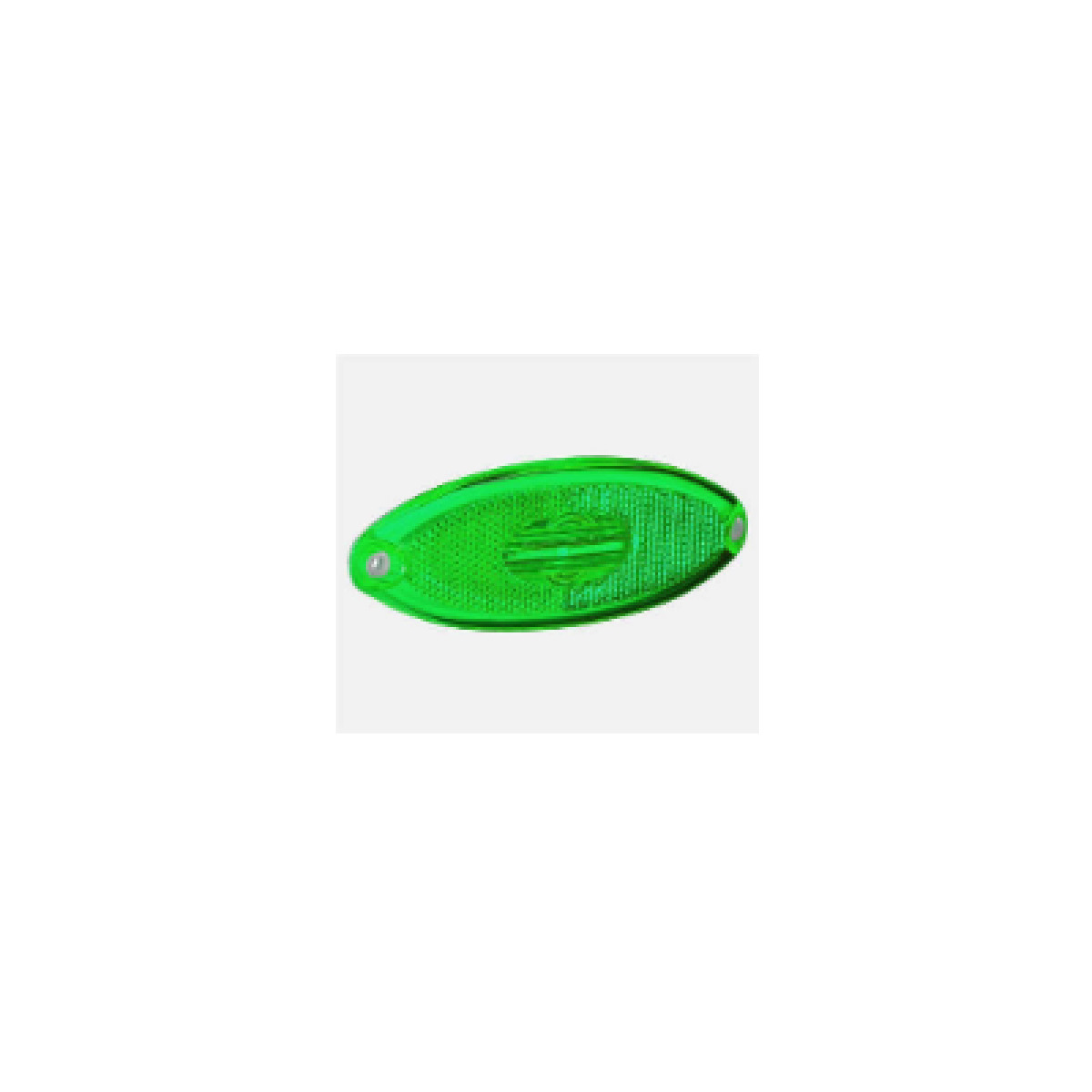 LANTERNA LATERAL ECLIPSE OVAL 3 LEDS BIVOLT SEM SUPORTE VD - H3 (461268])