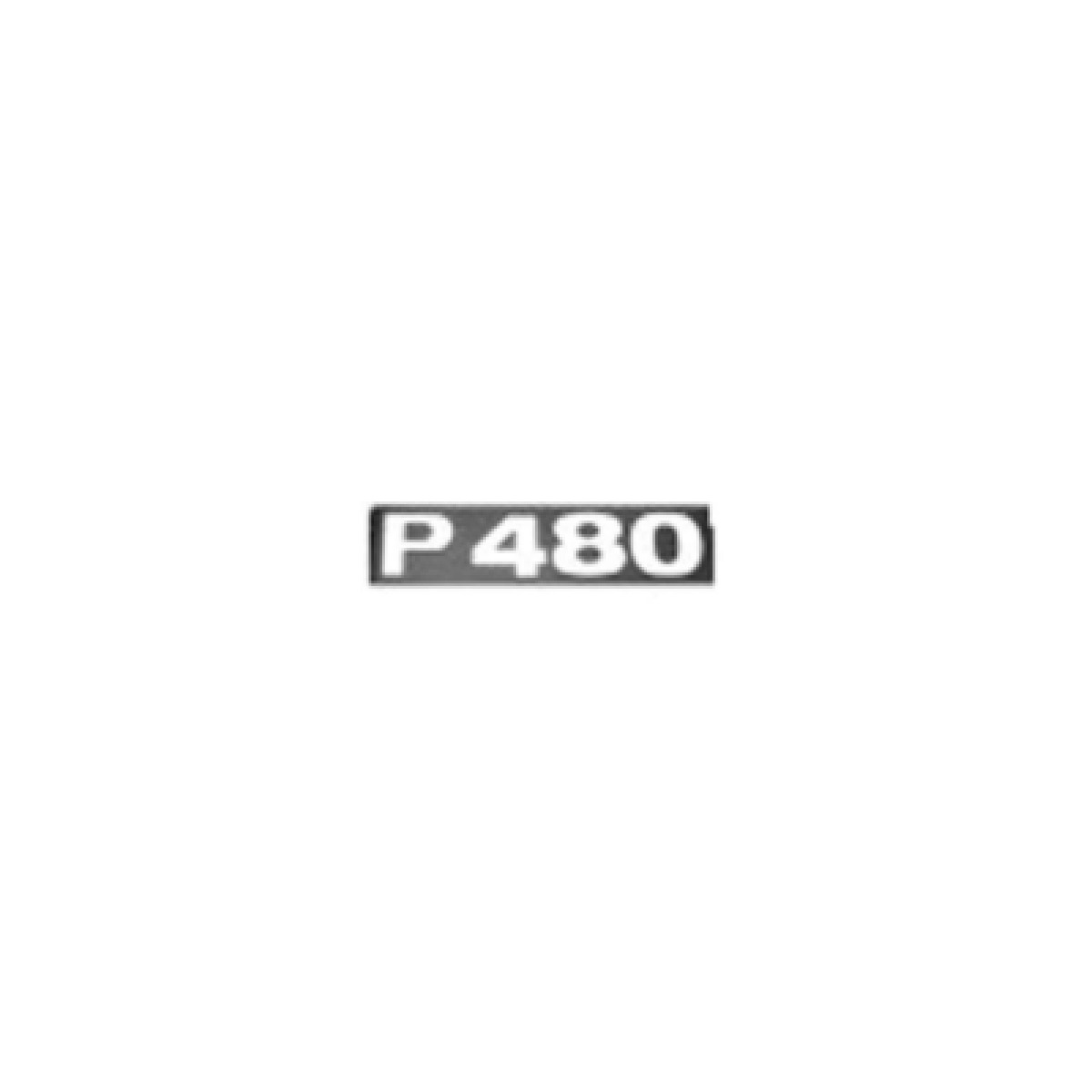 EMBLEMA PLASTICO GRADE ORIGINAL PARA SCANIA SERIE 4 ''P480'' (425493)