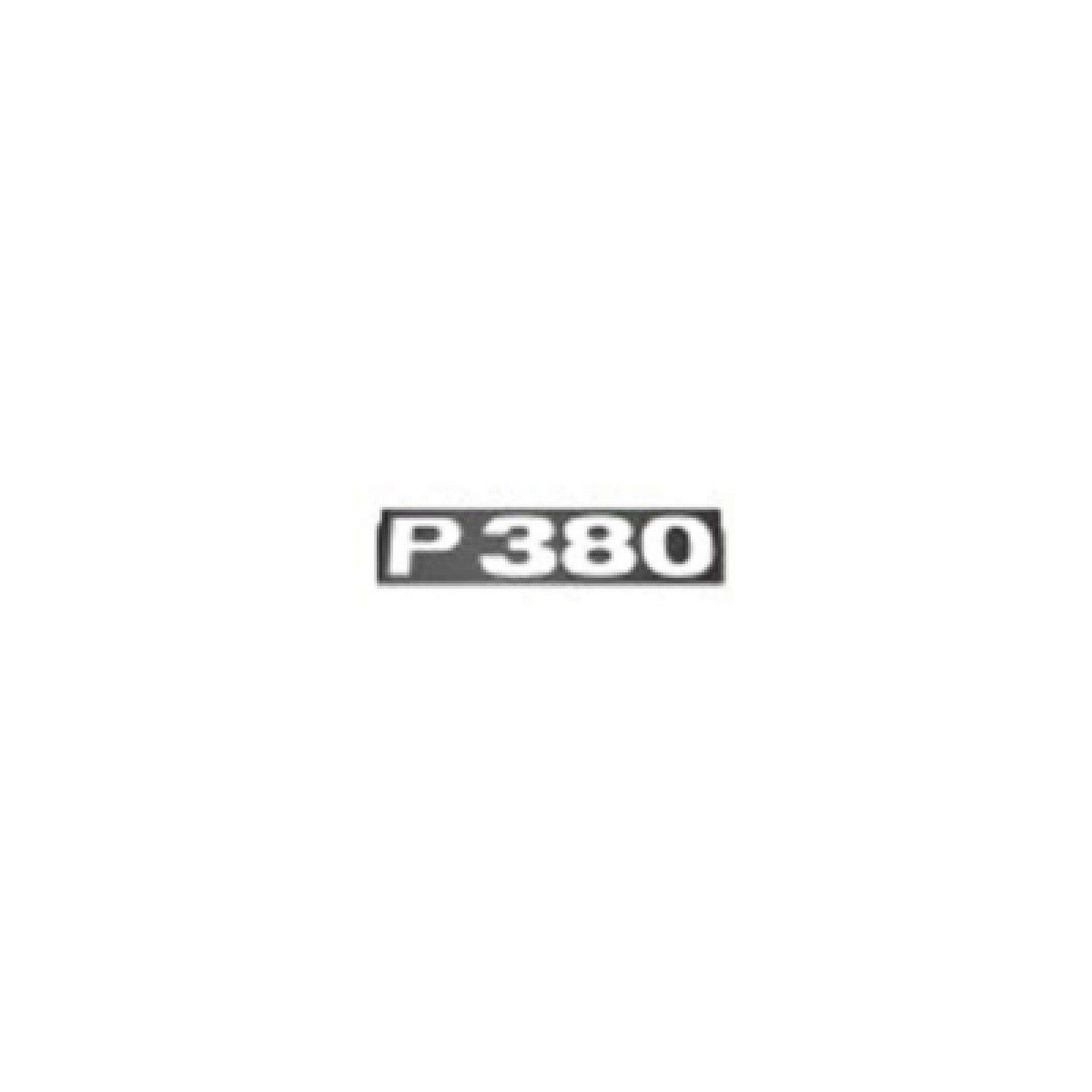 EMBLEMA PLASTICO GRADE ORIGINAL PARA SCANIA SERIE 4 ''P380'' (1724044)