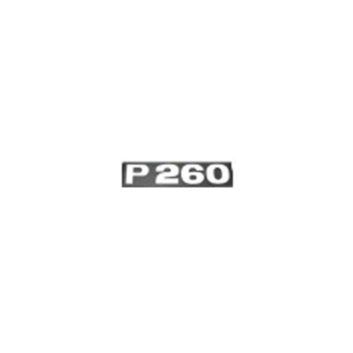 EMBLEMA PLASTICO GRADE ORIGINAL PARA SCANIA SERIE 4 ''P260'' (1724035)