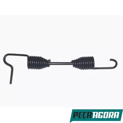 CAIXA 5  MOLA DO PATIM DE FREIO DUPLA COM RABICHO 220MM CARRETA (CX.0009932223.*
