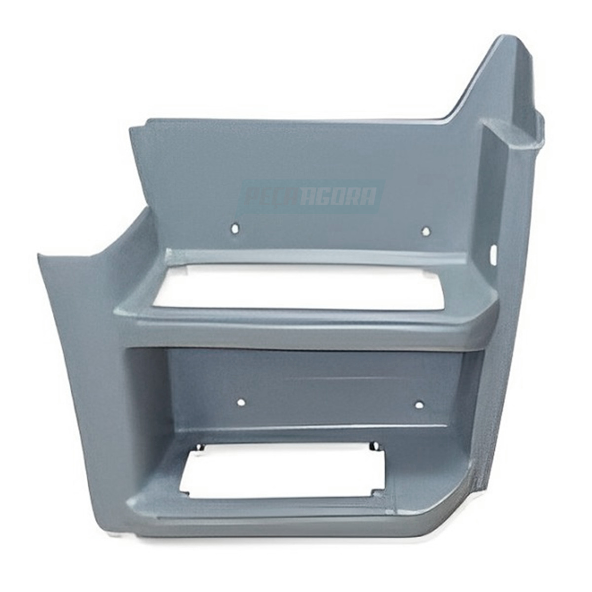 ESTRIBO INFERIOR DIREITO 2 DEGRAUS MB AXOR 1933 2831 FIBRA INJETADA (9406660901-