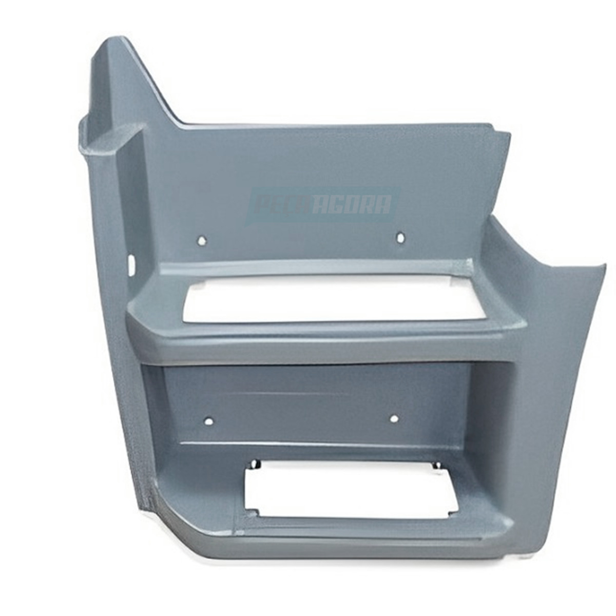 ESTRIBO INFERIOR ESQUERDO 2 DEGRAUS MB AXOR 1933 2831 FIBRA INJETADA (9406600101