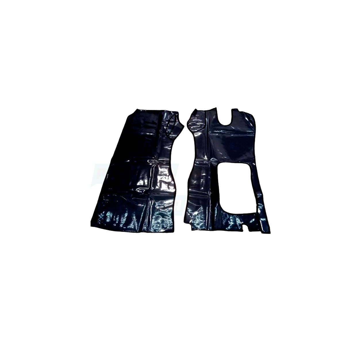 TAPETE VINIL PRETO SEM RECORTE DO BANCO CARONA PARA SCANIA 114 124 CARA CHATA AN