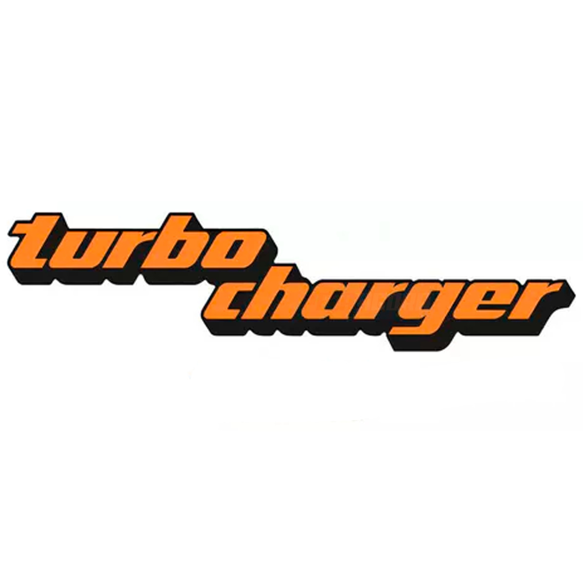 EMBLEMA FRONTAL TURBO CHARGER LARANJA VW CAMINHAO (PTO2171F)