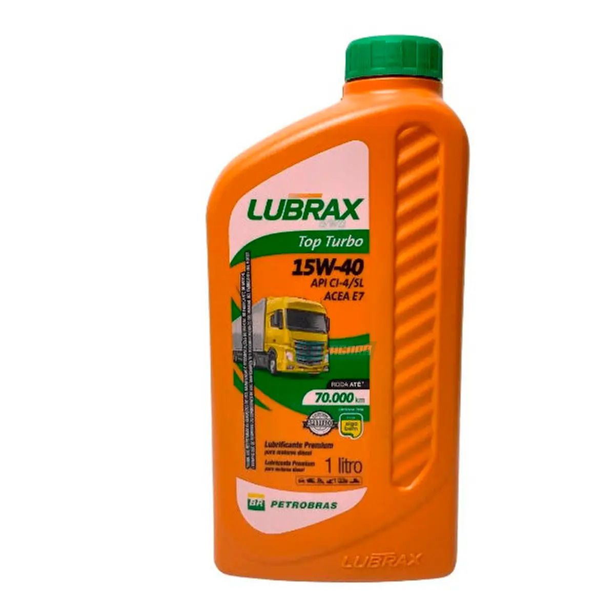 OLEO MOTOR LUBRAX TOP TURBO 15W40 CI-4 1 LITRO (15W40CI4)