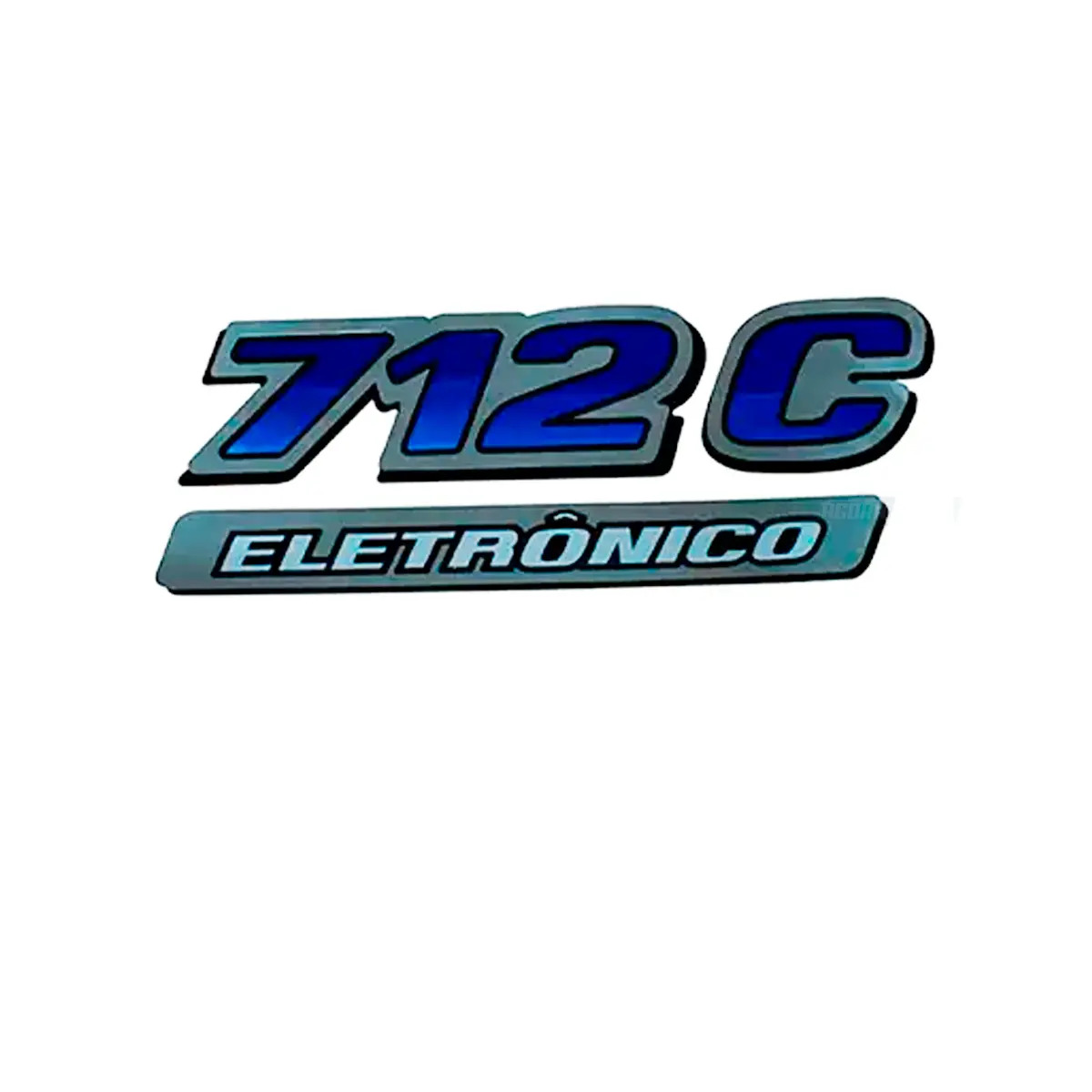 EMBLEMA FRONTAL 712C ELETRONICO MERCEDES 71C ELETRONICO (MB712C-PTO2070F)