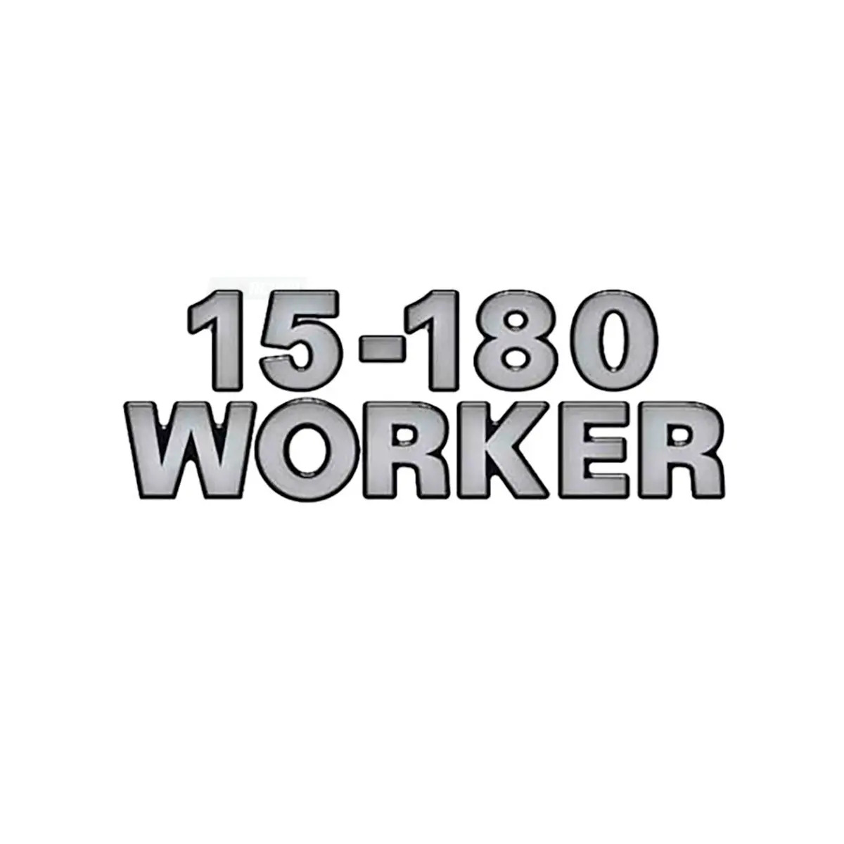 EMBLEMA LATERAL CRISTAL 15-180 WORKER VW WORKER 15180 (VW15180-PTO2227U)