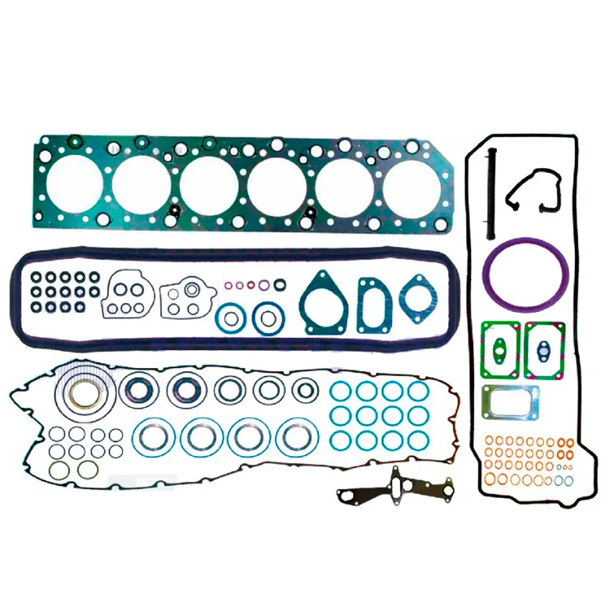 JOGO JUNTA MOTOR SEM CABECOTE VOLVO FH NH FM MOTOR D12A D12C (276875)