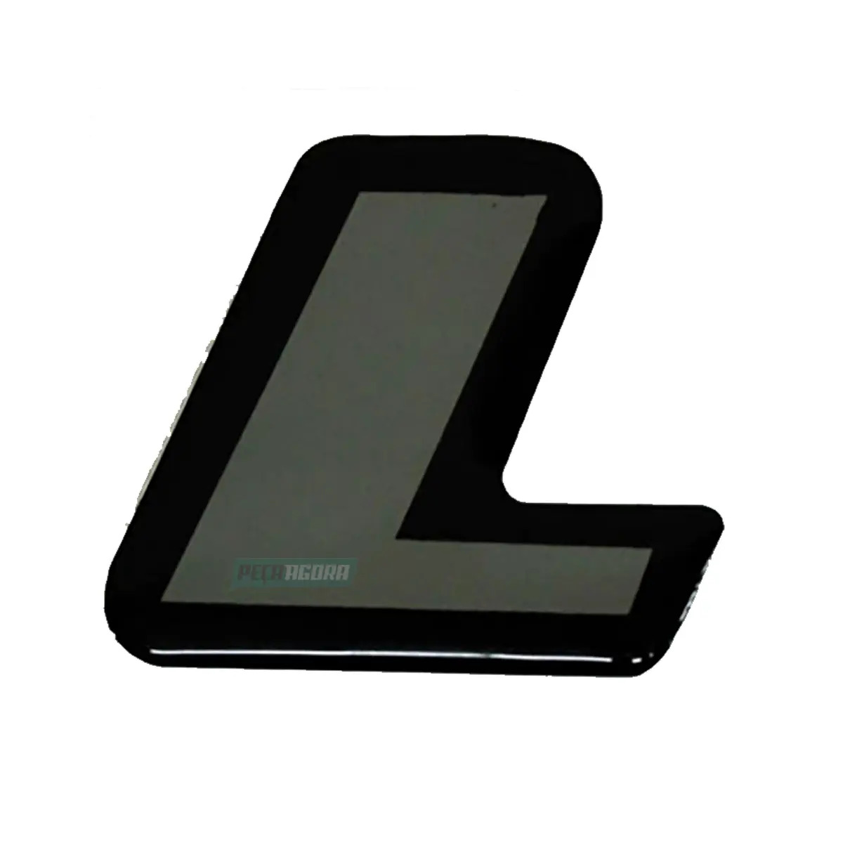 EMBLEMA RESINADO LETRA L UNITARIO CAMINHAO MERCEDES (MB671-PTO2083U)