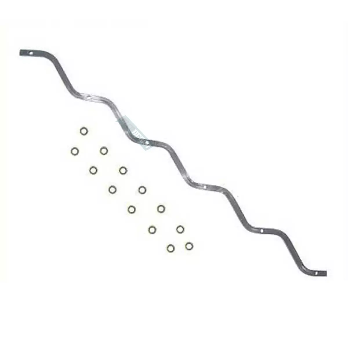 TUBO RETANGULAR CABECOTE PARA SCANIA 114 124  C ANEIS VEDACAO  (1342652,)