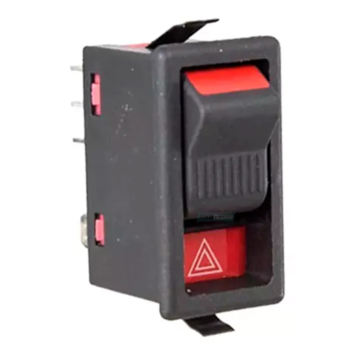 INTERRUPTOR PISCA ALERTA 12 E 24 VOLTS FORD CARGO 814 815 915 1317E 1517E 1717E 