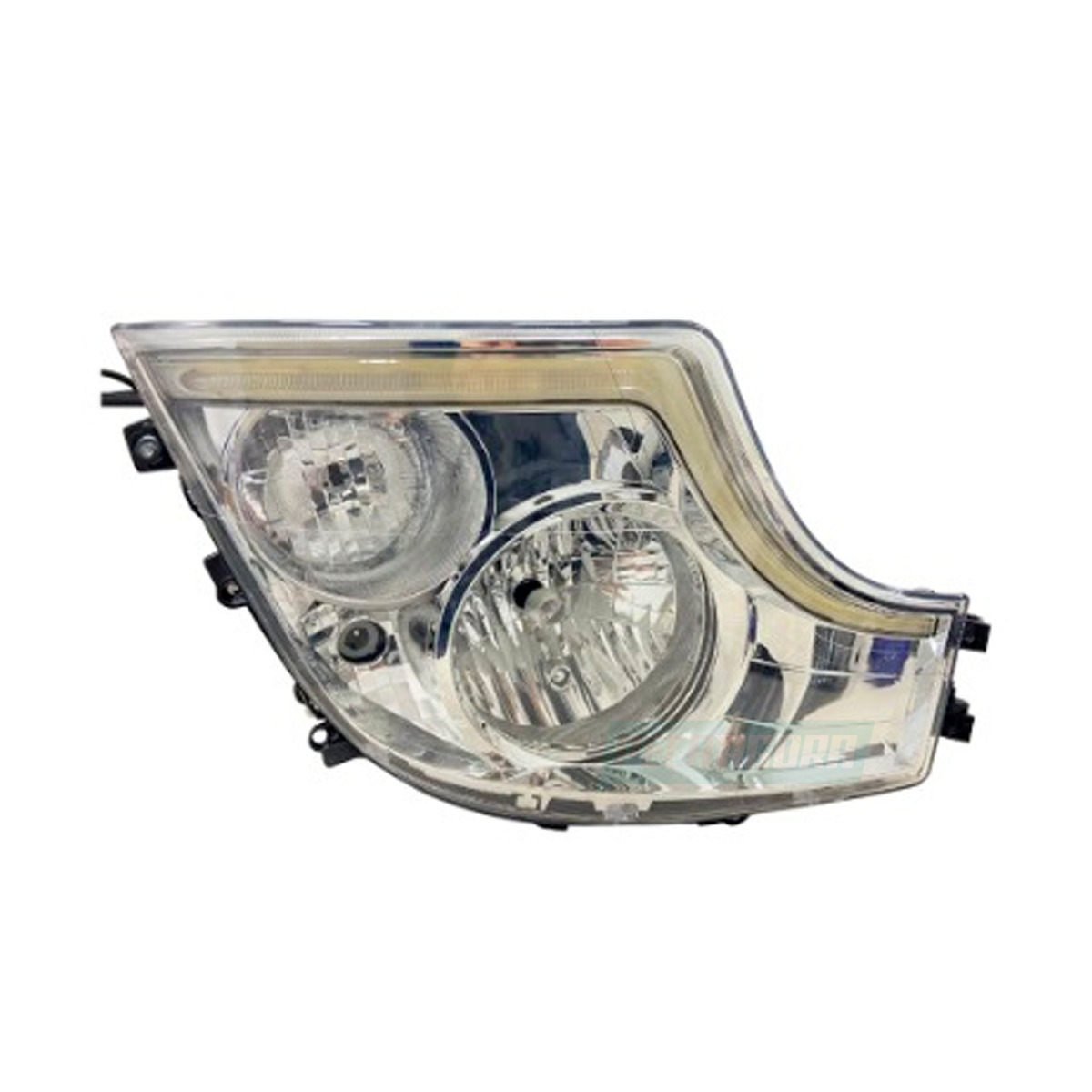 FAROL PRINCIPAL DIREITO MERCEDES ACTROS 961 MP4 2019 EM DIANTE DRL DE LED (96182